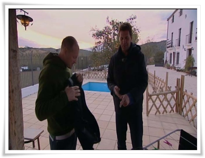 Grabación en la Caseria de las Delicias